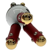 Prada Pradamalia Trick Robot Disco Leather Metal Charm