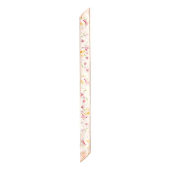 Prada Pink Floral Print Silk Twilly Scarf - available at Queen Bee of Beverly Hills.