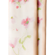 Prada Pink Floral Print Silk Twilly Scarf - available at Queen Bee of Beverly Hills.