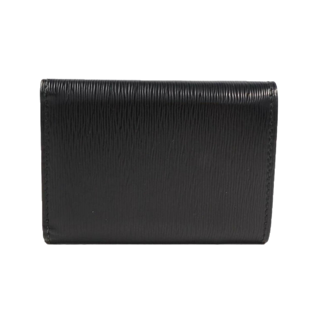 Prada Vitello Black Small Leather Envelope Trifold Wallet 1MH021 at_Queen_Bee_of_Beverly_Hills