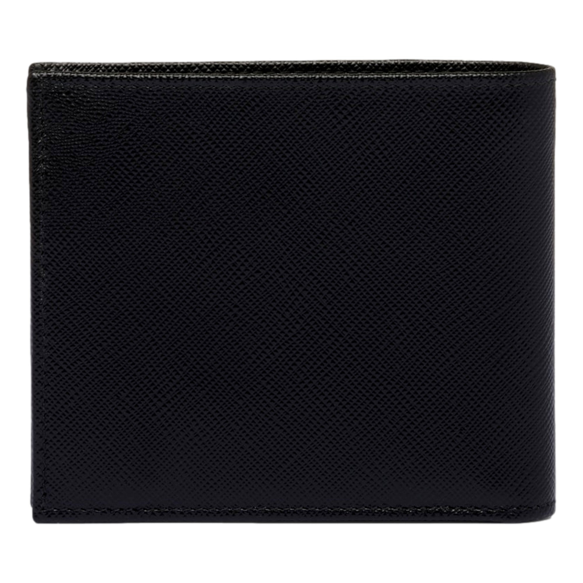 Prada Black Saffiano Leather Wallet with Coin Purse - available at Queen Bee of Beverly Hills. 