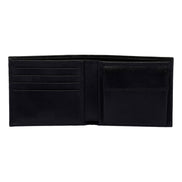 Prada Black Saffiano Leather Wallet with Coin Purse - available at Queen Bee of Beverly Hills. 