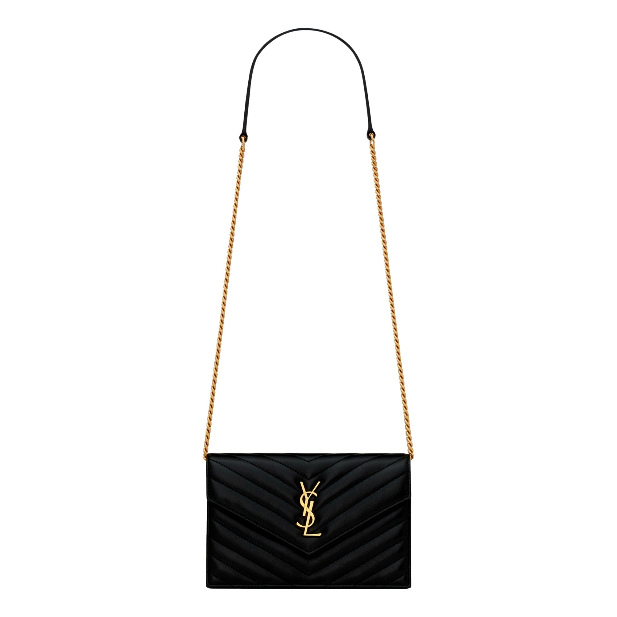 Saint Laurent Cassandre Envelope Chain Crossbody Bag