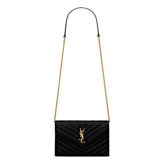 Saint Laurent Cassandre Envelope Chain Crossbody Bag