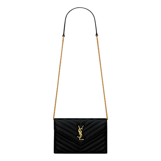 Saint Laurent Cassandre Envelope Chain Crossbody Bag