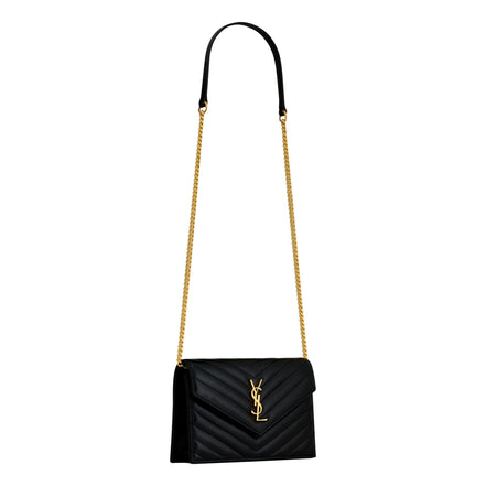 Saint Laurent Cassandre Envelope Chain Crossbody Bag