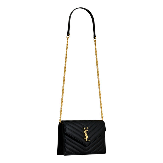 Saint Laurent Cassandre Envelope Chain Crossbody Bag