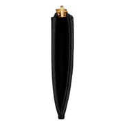 Saint Laurent Cassandre Matelasse Fragments Grain de Poudre Black Leather Zipper Card Holder