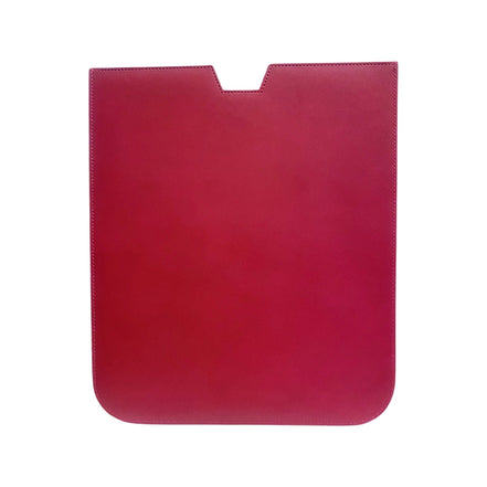 Saint Laurent iPad Pro Sleeve Smooth Hot Pink Calfskin Leather Logo available at Queen Bee of Beverly Hills