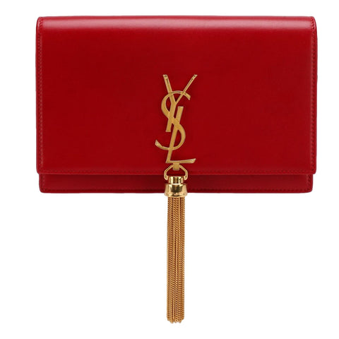 Saint Laurent Kate Tassel Bag Liptick Red 452159 at_Queen_Bee_of_Beverly_Hills