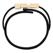 Saint Laurent Le Carre Red Croc Embossed Leather Double Wrap Bracelet sold at Queen Bee of Beverly Hills
