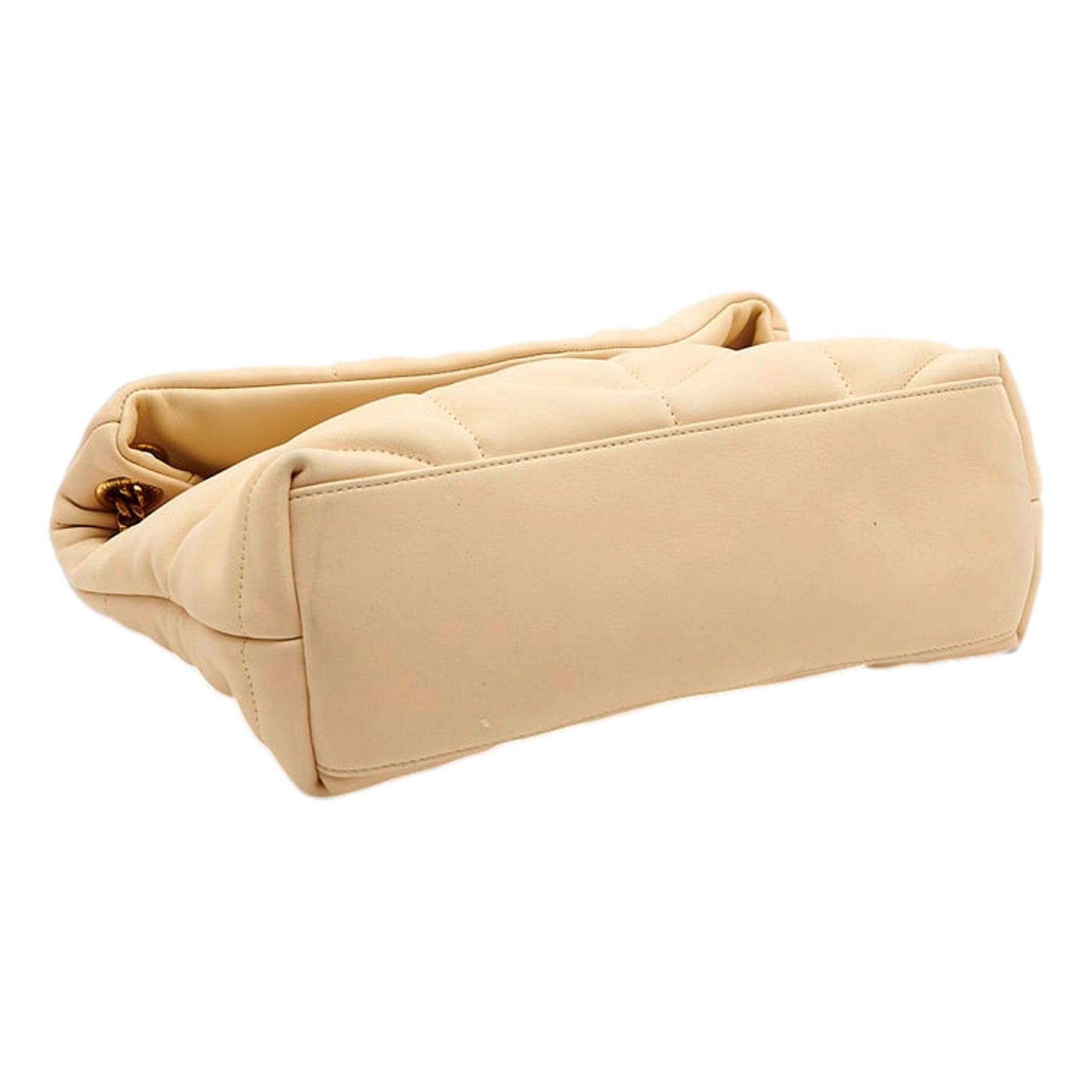 Saint Laurent Lou Puffer Medium Shoulder Bag in Quilted Leather available at Queen Bee of Beverly Hills