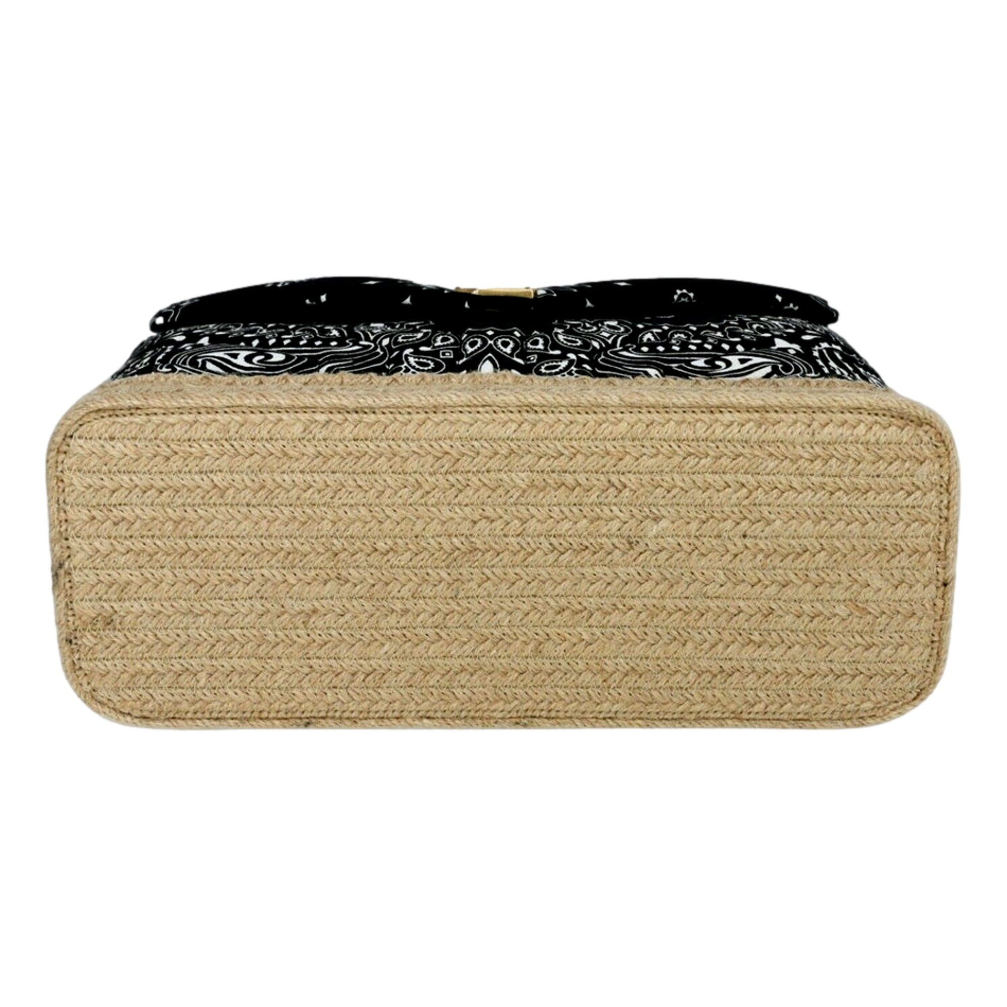 Saint Laurent Loulou Black Paisley Quilted Cross Body Bag available at Queen Bee of Beverly Hills