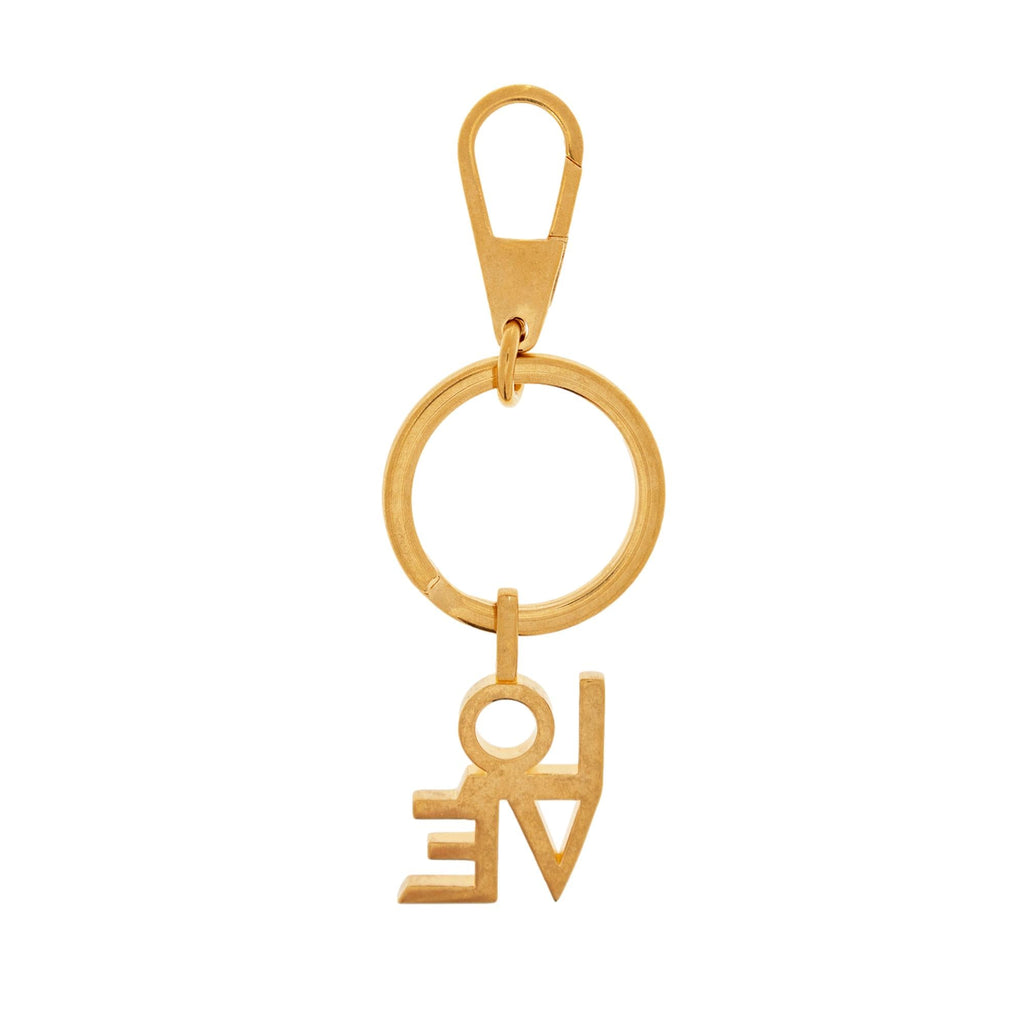 Yves Saint Laurent Logo Keychain - Silver Keychains, Accessories