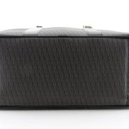 Saint Laurent Monogram Large Luggage Case Bag Dark Brown Coated Canvas available at Queen Bee of Beverly Hills