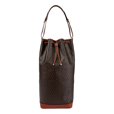 Saint Laurent Le Monogramme Oversized Bucket Bag Brown - Available at Queen Bee of Bevery Hills.