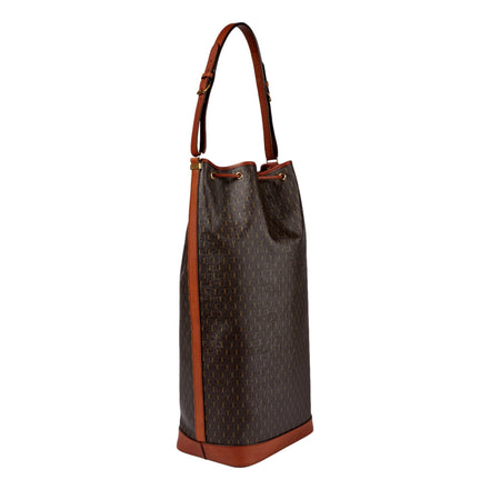 Saint Laurent Le Monogramme Oversized Bucket Bag Brown - Available at Queen Bee of Bevery Hills.