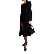 Saint Laurent Solferino Leather Black Quilted Suede Shoulder Bag