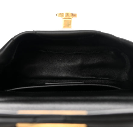 Valentino Garavani Roman Stud Small Crossbody Bag Black Nappa Leather available at Queen Bee of Beverly Hills