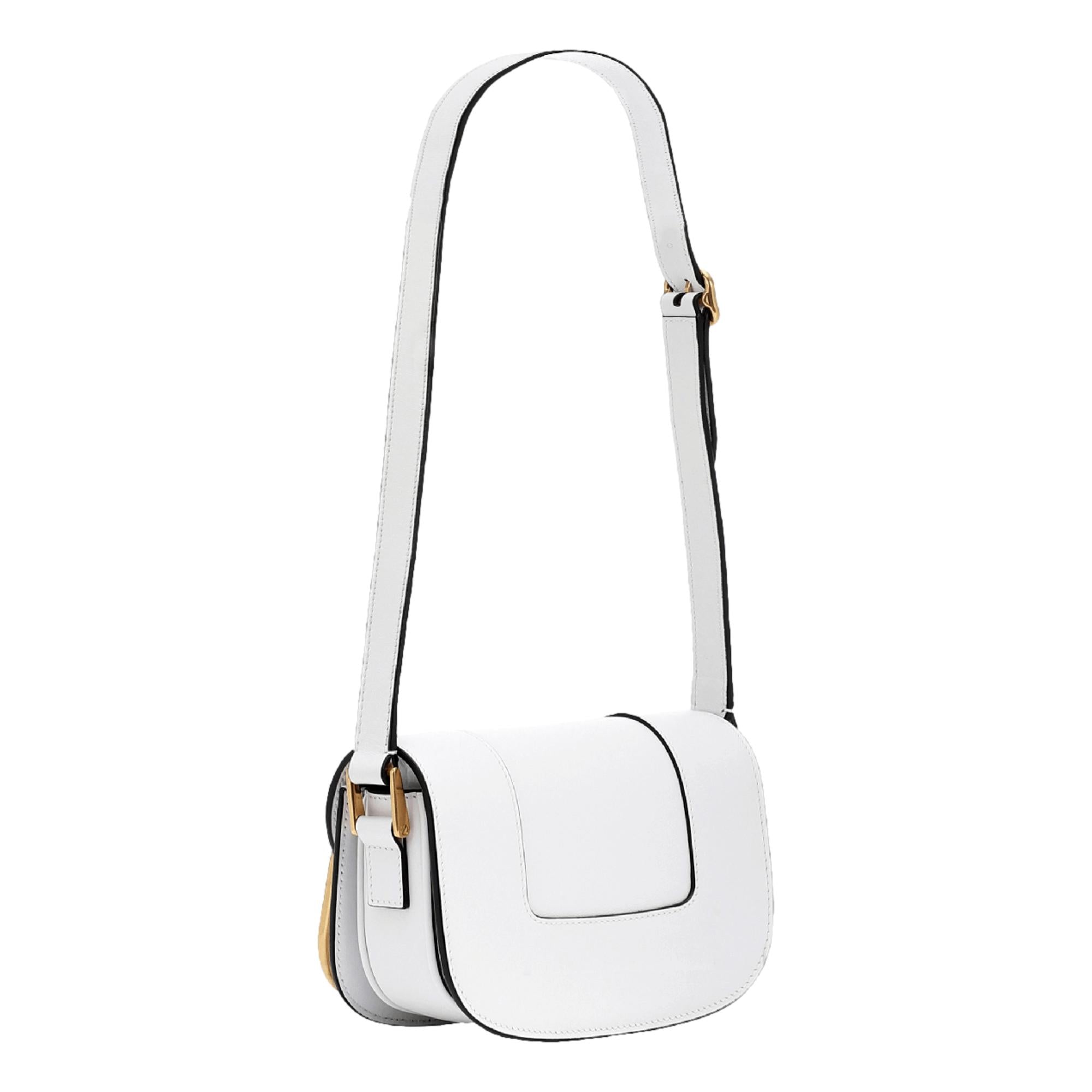 Valentino Garavani Supervee Ivory Leather Small Crossbody Bag at_Queen_Bee_of_Beverly_Hills