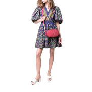 Valentino Garavani VLogo Walk Crossbody Bag Pink Calf Leather Medium available at Queen Bee of Beverly Hills