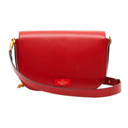 Valentino Garavani VLogo Walk Large Crossbody Bag Red Calf Leather available at Queen Bee of Beverly Hills