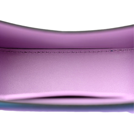 Versace Blue La Medusa Mini Top-Handle Bag available at Queen Bee of Beverly Hills