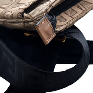 Versace Canvas La Medusa Logo Print Small Crossbody Bag available at Queen Bee of Beverly Hills