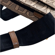 Versace Canvas La Medusa Logo Print Small Crossbody Bag available at Queen Bee of Beverly Hills