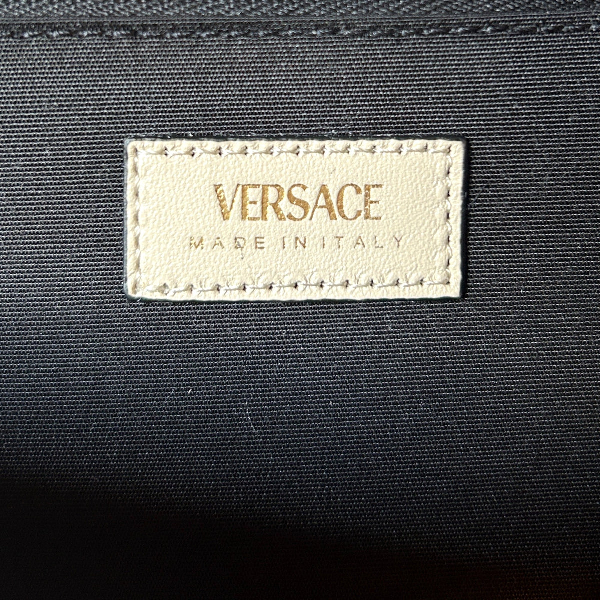 Versace La Medusa Crystal Clutch Crossbody Bag Metallic Gold Leather available at Queen Bee of Beverly Hills