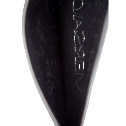 Versace Black Nylon Portfolio Wristlet Pouch - available at Queen Bee of Beverly Hills. 