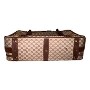 Vintage Gucci Canvas Suitcase sold at Queen Bee of Beverly Hills