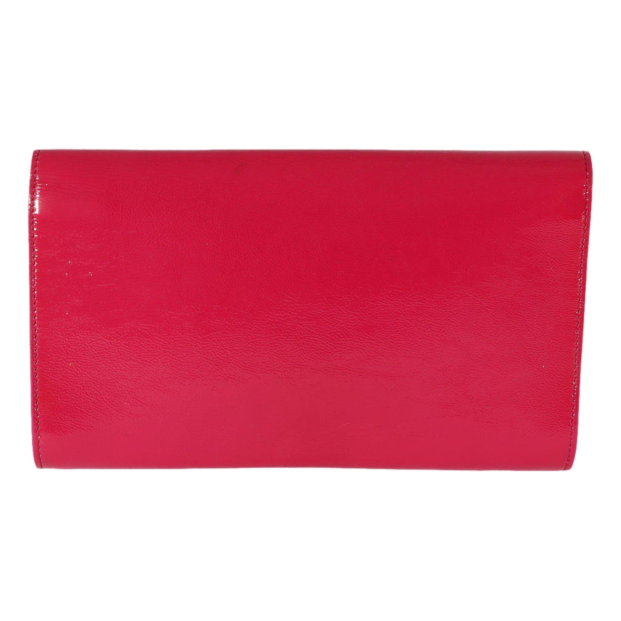 Yves Saint Laurent Belle de Jour Pink Patent Leather Clutch
