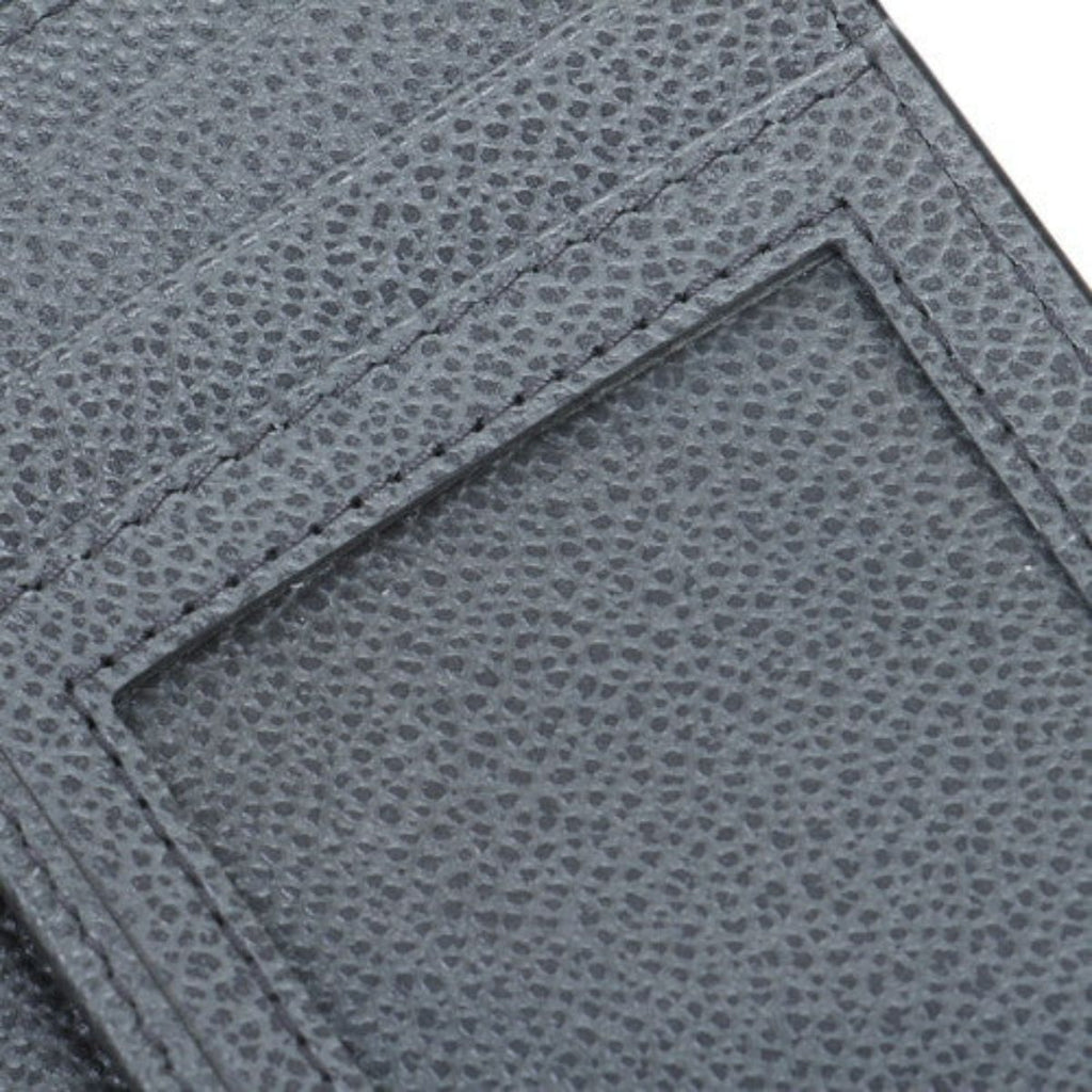 Prada Vitello Micro Grain Mens Vertical Card Holder Black Nero Mercurio 2MC035 at_Queen_Bee_of_Beverly_Hills