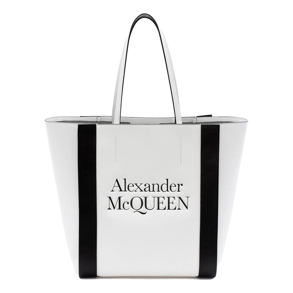 Alexander McQueen Domino Lux Soft Calf Tote 630774 at_Queen_Bee_of_Beverly_Hills