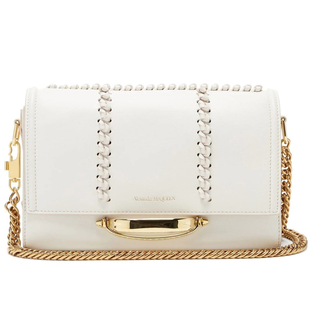 Alexander McQueen The Story Whipstitch Leather Shoulder Bag 63147 at_Queen_Bee_of_Beverly_Hills
