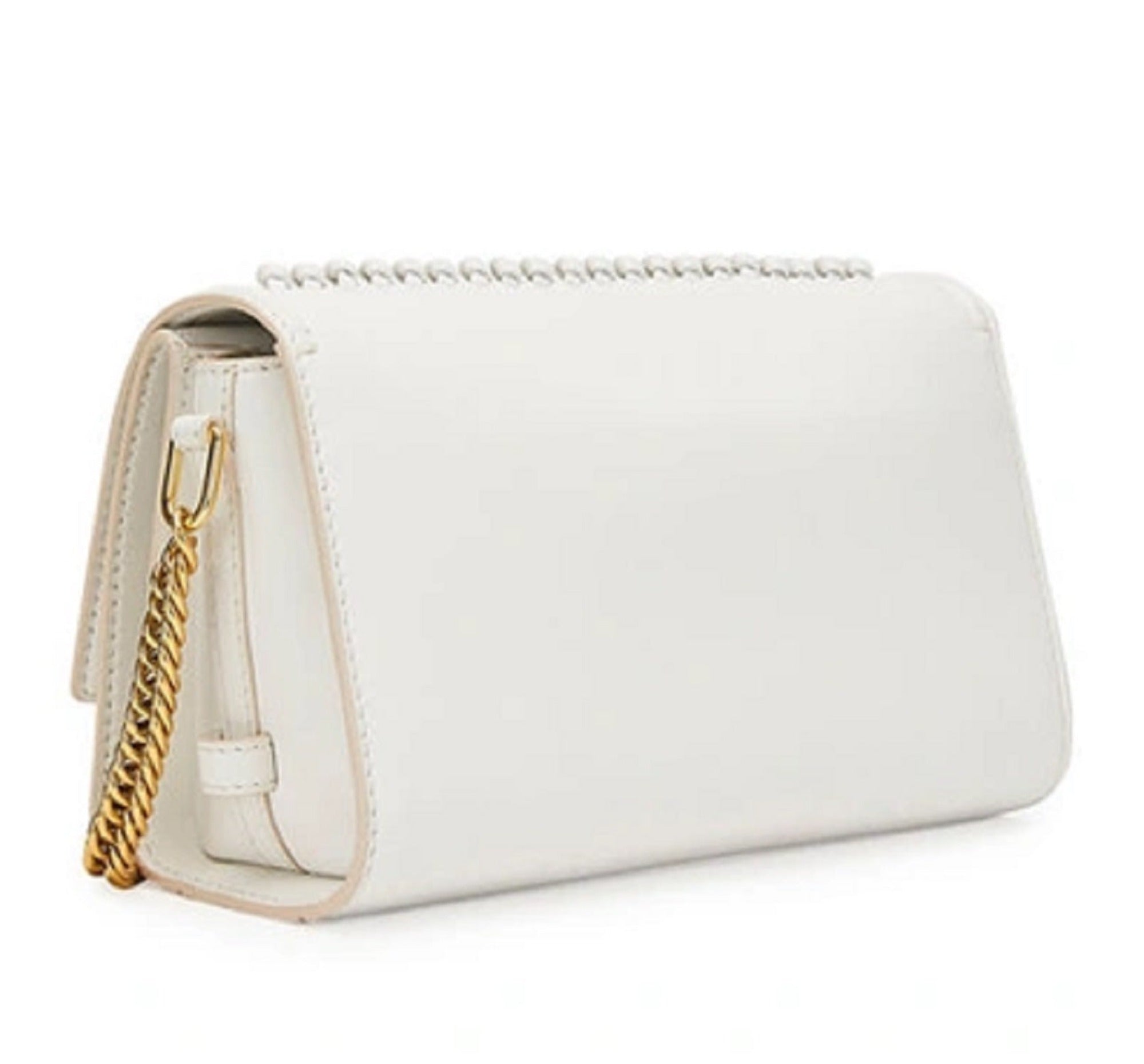 Alexander McQueen The Story Whipstitch Leather Shoulder Bag available at Queen Bee of Beverly Hills