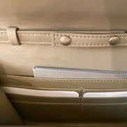 Balenciaga B Python Print Calfskin Leather Wallet on Chain Bag available at Queen Bee of Beverly Hills