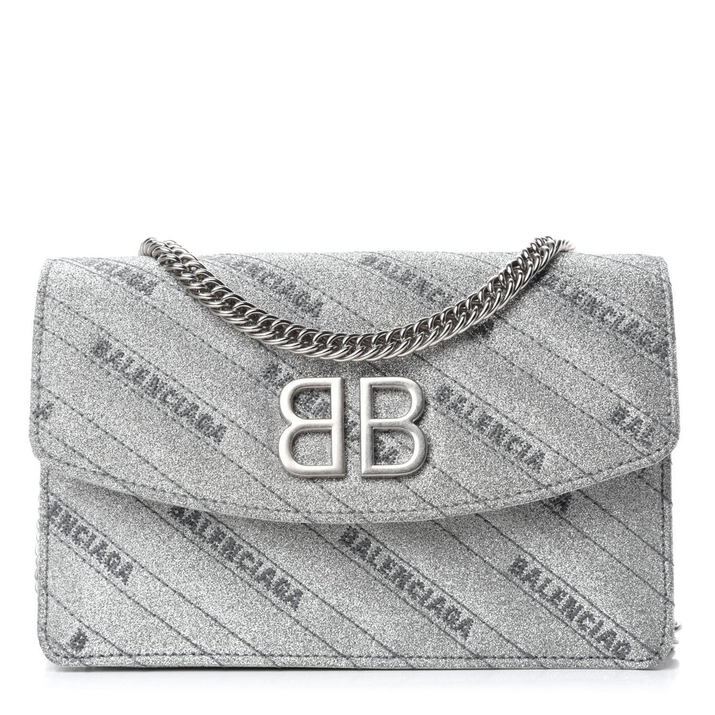 Balenciaga Bb Chain M in Gray