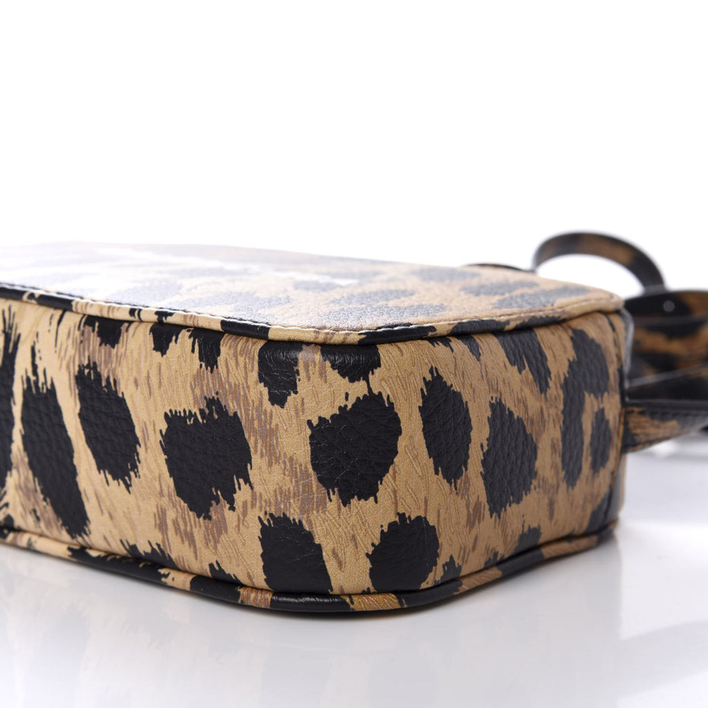 Balenciaga Calfskin Logo Printed Leopard XS Everyday Camera Bag 552372 at_Queen_Bee_of_Beverly_Hills
