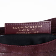 Balenciaga City Prune Purple Goat Leather Small Shoulder Bag available at Queen Bee of Beverly Hills