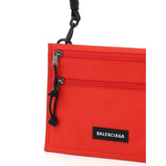 Balenciaga Explorer Pouch Bright Red Nylon available at Queen Bee of Beverly Hills