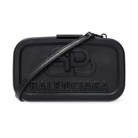 Balenciaga Lunch Box Black Shoulder Bag 638207 at_Queen_Bee_of_Beverly_Hills
