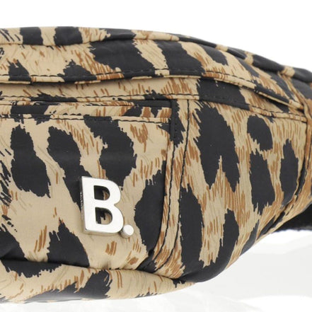 Balenciaga Nylon Leopard Print Belt Bag available at Queen Bee of Beverly Hills