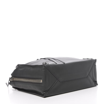 Balenciaga Papier Grey Leather Satchel Handbag 432596 available at Queen Bee of Beverly Hills