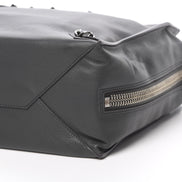 Balenciaga Papier Grey Leather Satchel Handbag 432596 available at Queen Bee of Beverly Hills