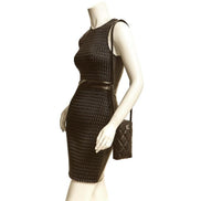 Balenciaga Touch Black Nappa Leather Quilted Puffy Bag available at Queen Bee of Beverly Hills