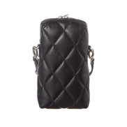 Balenciaga Touch Black Nappa Leather Quilted Puffy Bag available at Queen Bee of Beverly Hills