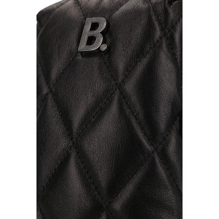 Balenciaga Touch Black Nappa Leather Quilted Puffy Bag available at Queen Bee of Beverly Hills