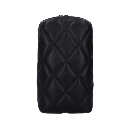 Balenciaga Touch Black Nappa Leather Quilted Puffy Bag available at Queen Bee of Beverly Hills